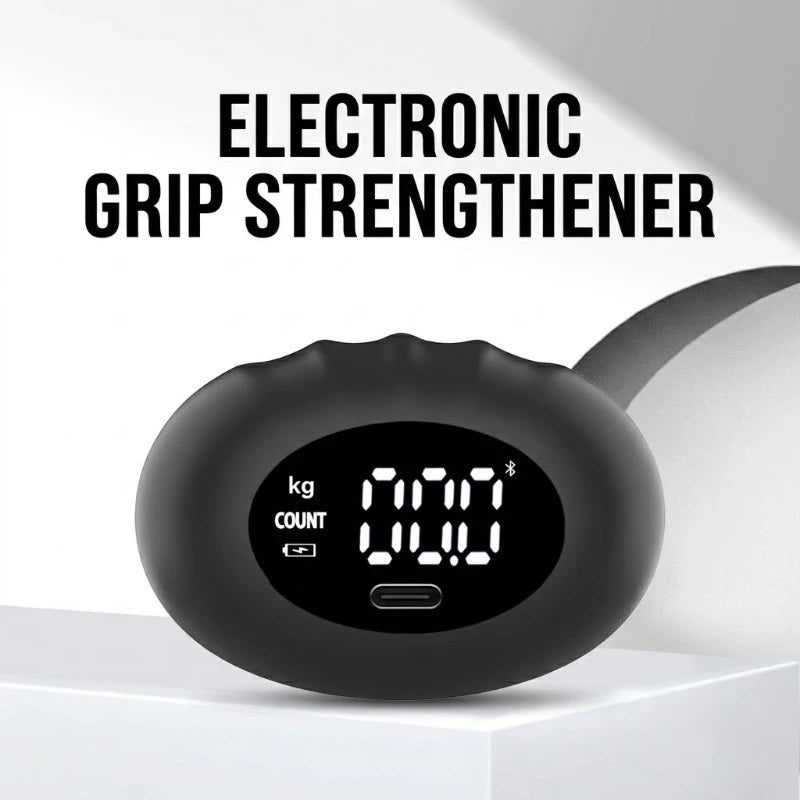 Digital Grip Strength Measure – 180 Kg Max With Kg & Count Display